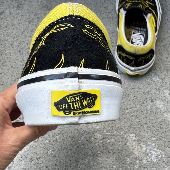 VANS X SPONGEBOB SQUAREPANTS Slip-On Sneakers Mens 4 35 Gigliotti Running Shoes - Picture 7 of 14